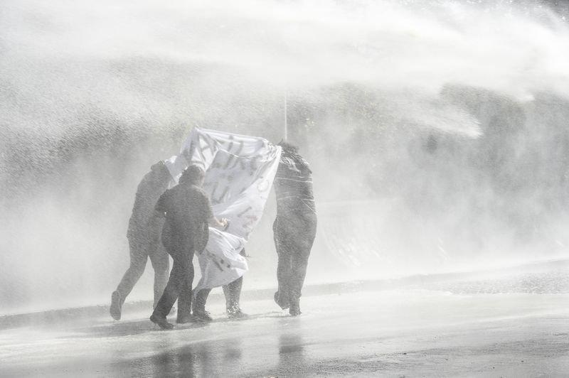 ODTÜ'de Kobani eylemi