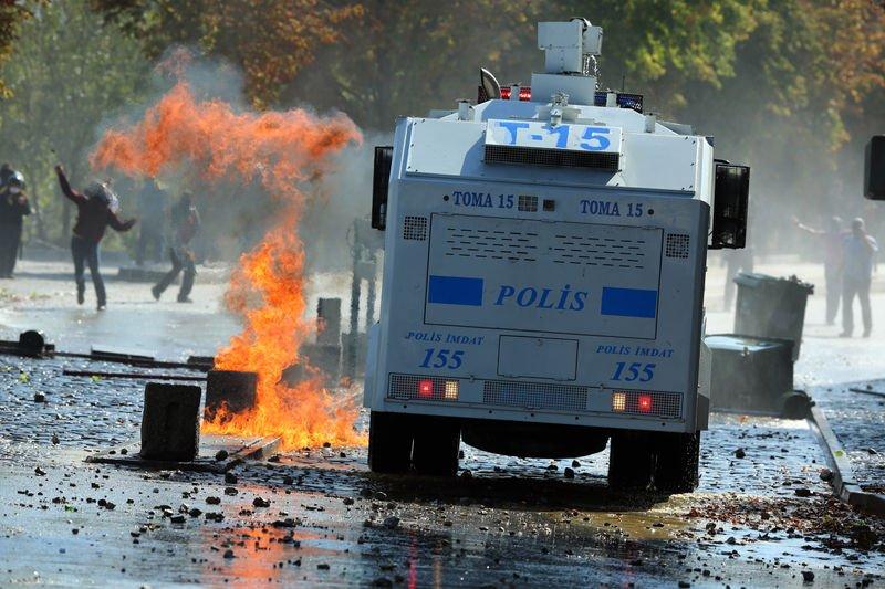 ODTÜ'de Kobani eylemi