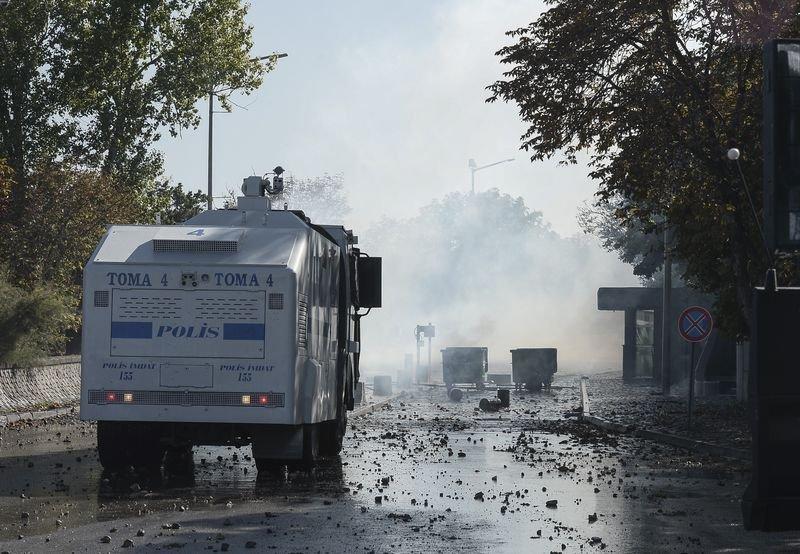 ODTÜ'de Kobani eylemi
