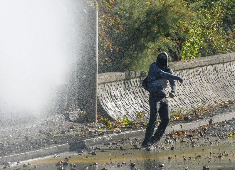 ODTÜ'de Kobani eylemi