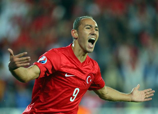 Türkiye-Çek Cumhuriyeti maçından kareler