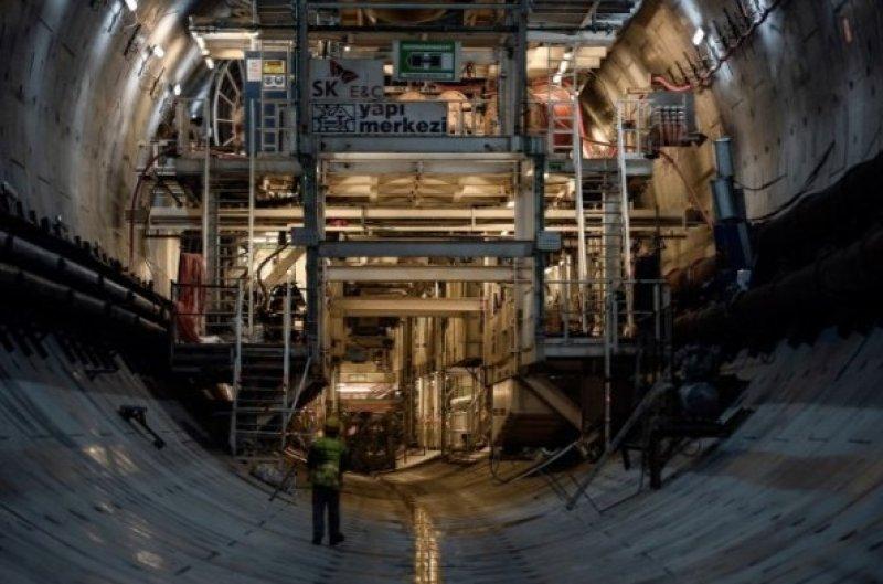 Avrasya Tüneli Projesi yüzde 35 tamamlandı