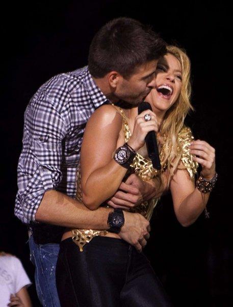 Shakira'nın oğlu Milan babası Gerard Pique'nin izinde