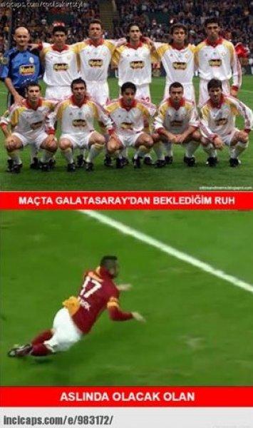Sosyal medyada Galatasaray-Borussia Dortmund capsleri