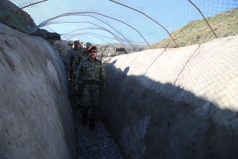 Genelkurmay Özel Kuvvetler komutanı Azeri cephesinde	