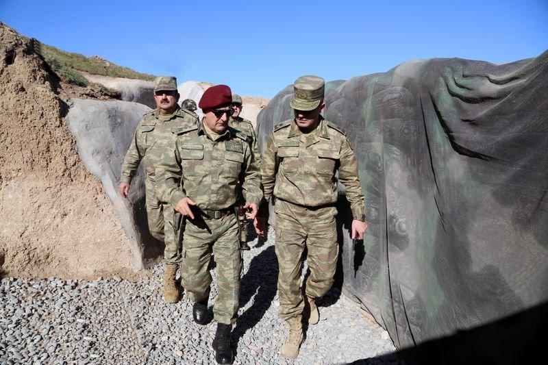 Genelkurmay Özel Kuvvetler komutanı Azeri cephesinde	
