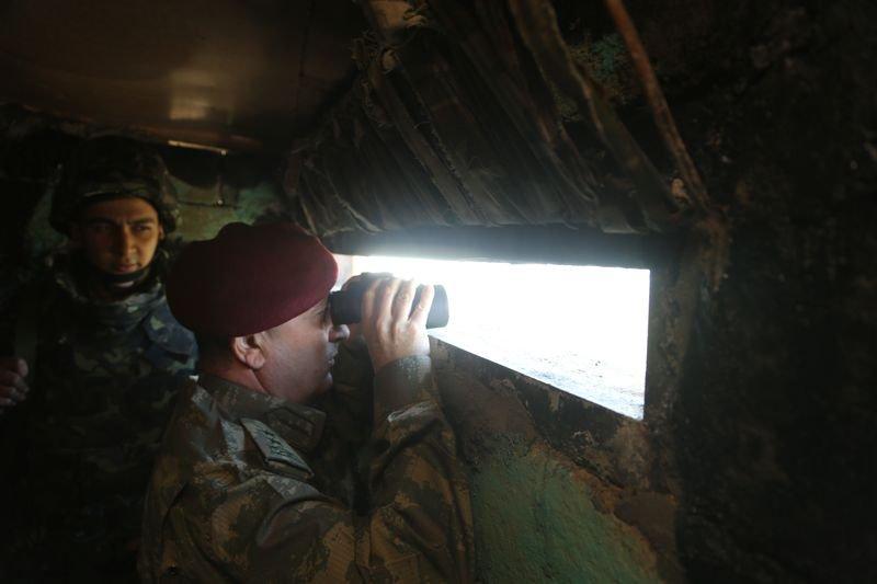 Genelkurmay Özel Kuvvetler komutanı Azeri cephesinde	