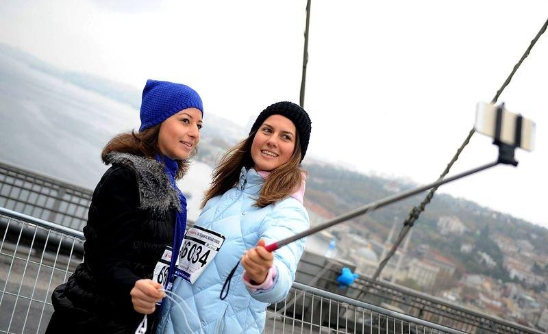 36. Vodafone İstanbul Maratonu'ndan ilginç kareler
