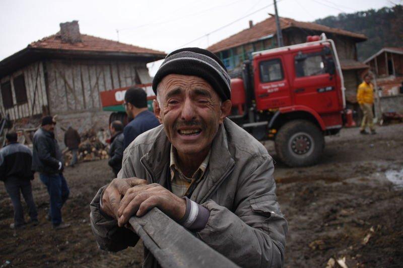 Çorum'da çıkan yangında 29 ev kül oldu