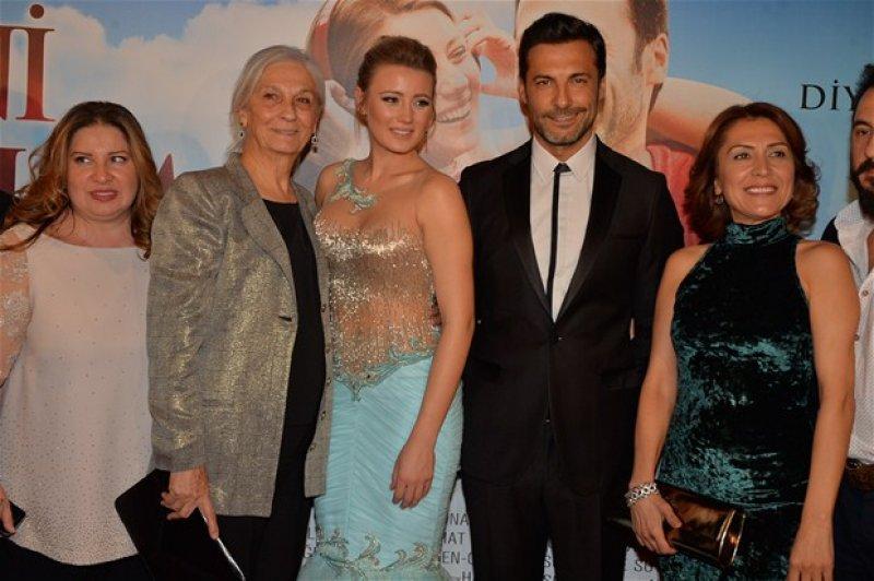 Seni Seviyorum Adamım Filmin  gala gecesi yapıldı 