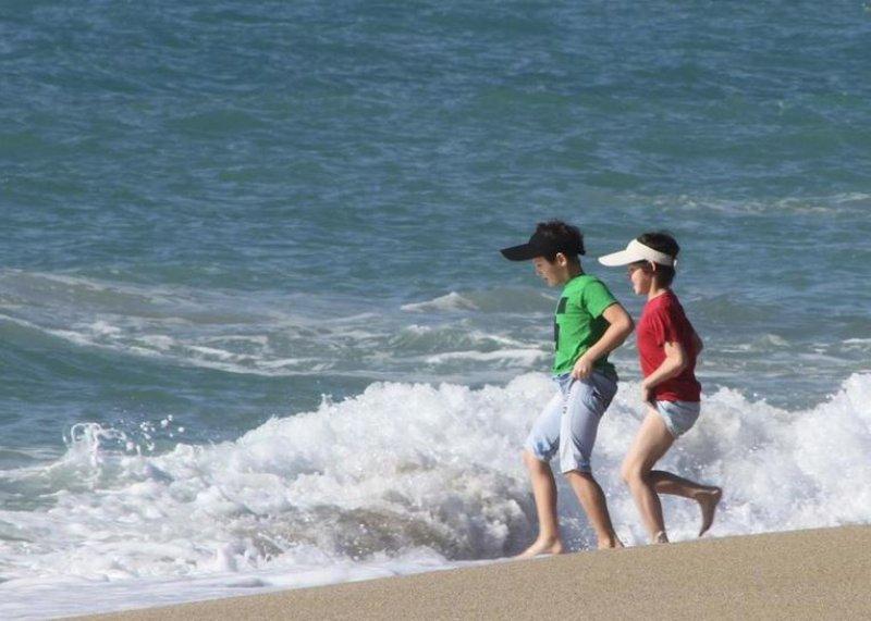 Antalya’da iki mevsim bir arada yaşanıyor