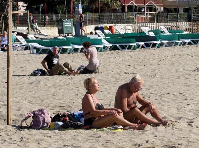 Antalya’da iki mevsim bir arada yaşanıyor