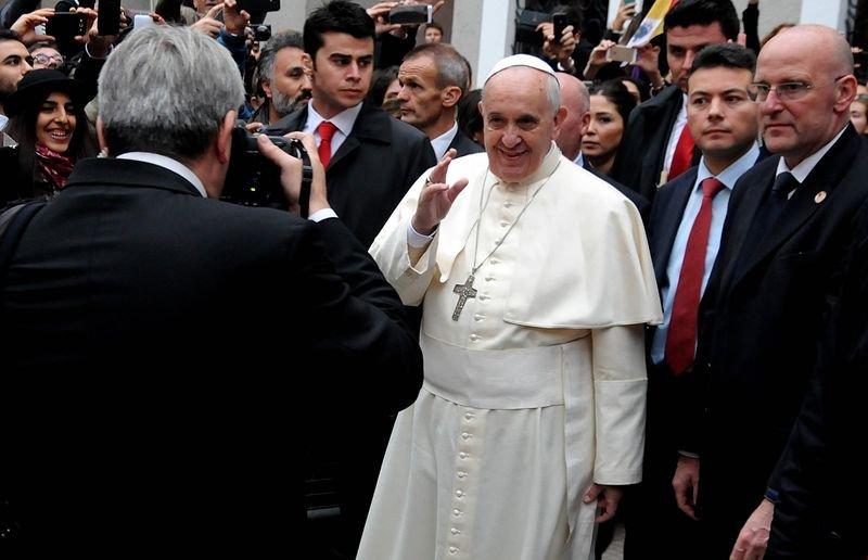 Emir Sarıgül Papa'yla buluştu