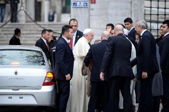 Papa Franciscus İstanbul'da
