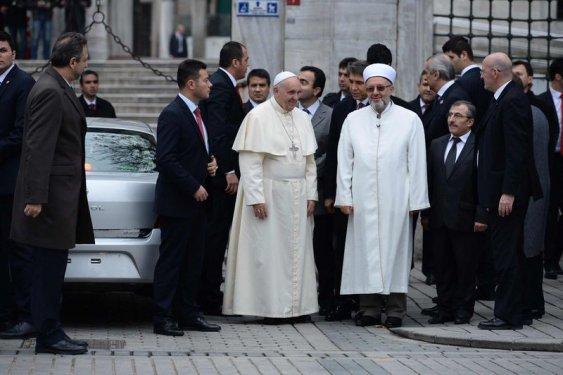 Papa Franciscus İstanbul'da