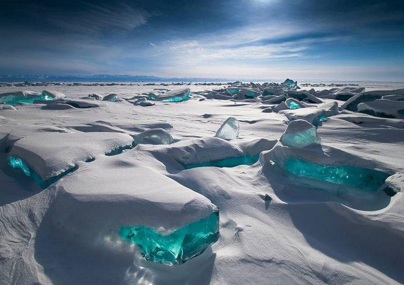 Doğadan soğuk sanat eserleri 