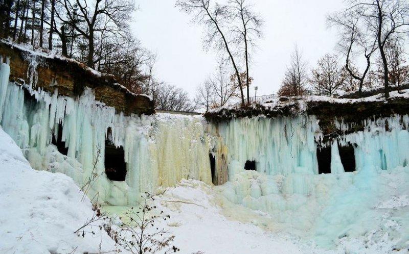 Doğadan soğuk sanat eserleri 