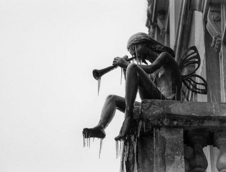 Doğadan soğuk sanat eserleri 