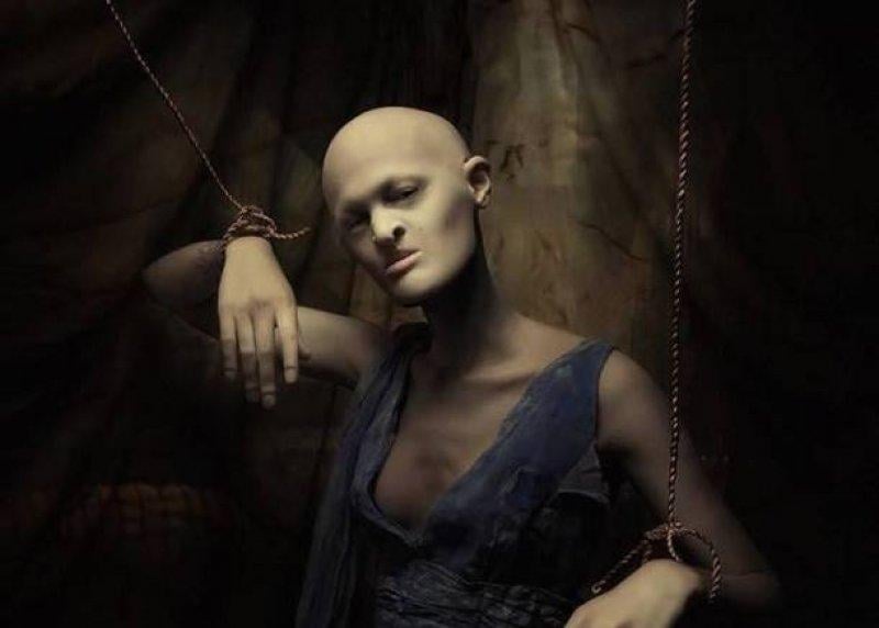 Dünyanın en sıradışı mankeni Melanie Gaydos 