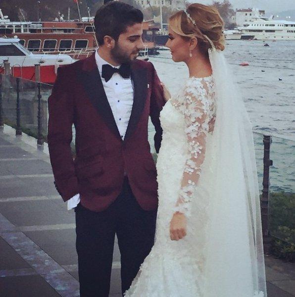 Ece Erken ile Serkan Uçar düğün yaptı