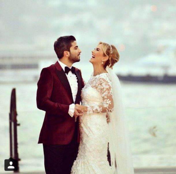 Ece Erken ile Serkan Uçar düğün yaptı