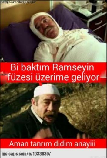 Galatasaray-Arsenal maçı capsleri 