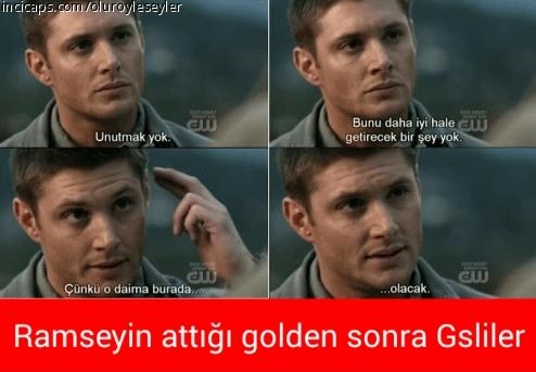 Galatasaray-Arsenal maçı capsleri 