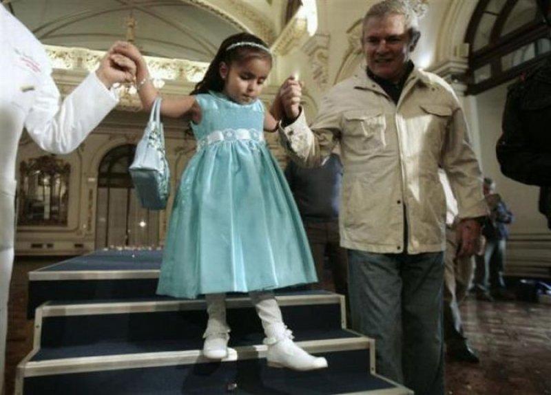 Küçük Denizkızı Milagros Cerron 10 yaşında 