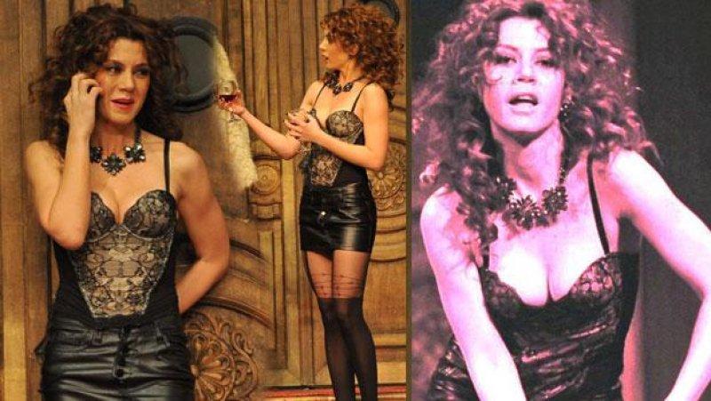 Gökçe Bahadır'dan cesur kıyafet 