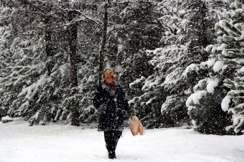 Bazı illerde kar yağışı etkili oldu