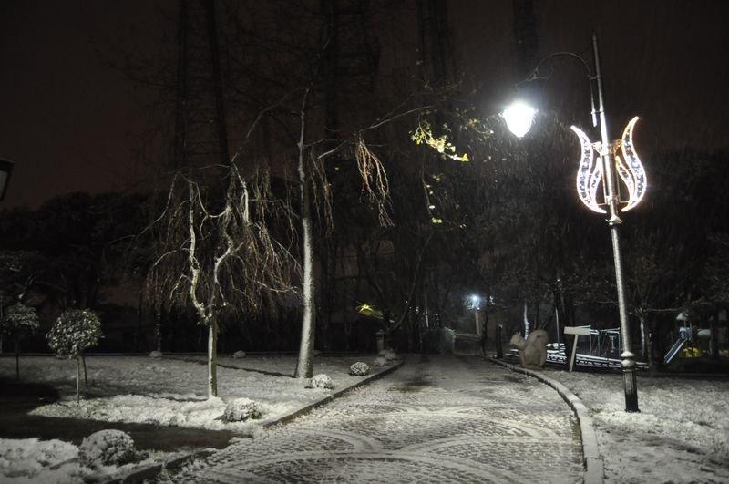 İstanbul'da kar yağışı etkili oldu - Resim 26