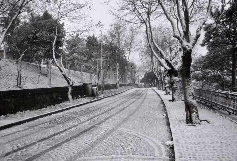 İstanbul'da kar yağışı etkili oldu - Resim 30