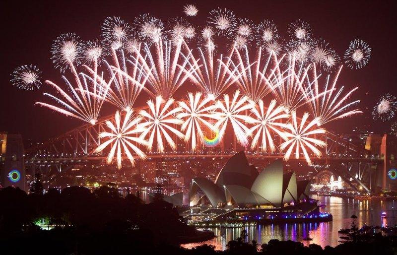 Avustralya yeni yıla girdi 