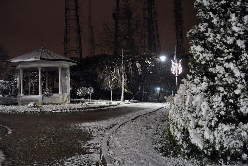 İstanbul'da kar yağışı etkili oldu - Resim 31