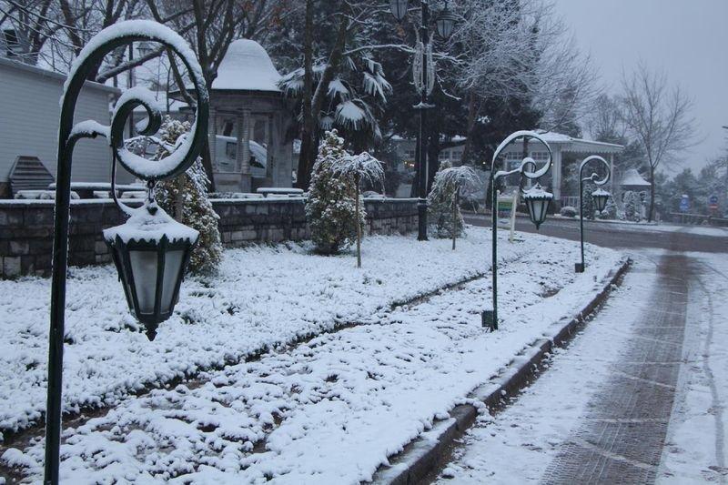 İstanbul'da kar yağışı etkili oldu - Resim 32