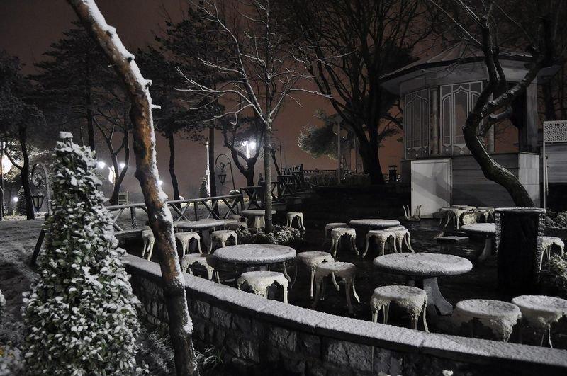 İstanbul'da kar yağışı etkili oldu - Resim 24
