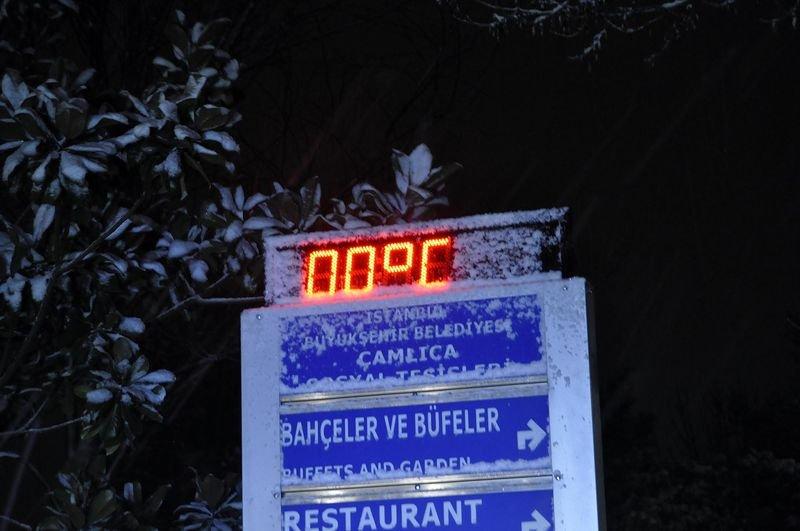 İstanbul'da kar yağışı etkili oldu - Resim 22