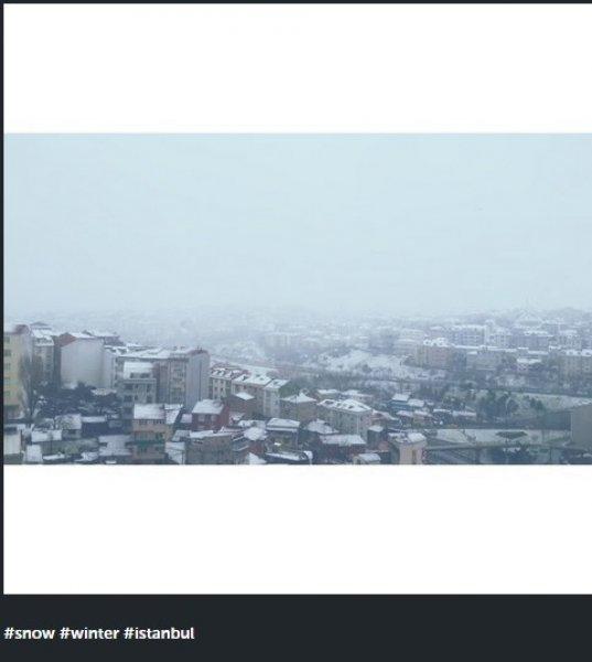 İnstagram'da kar