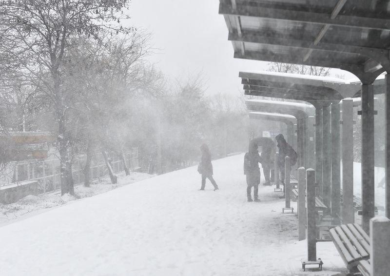 Ankara'da yoğun kar yağışı 