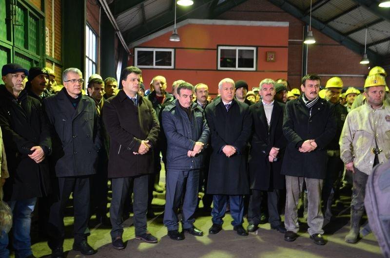 Zonguldak'ta metan gazı faciası şehitlerini anma töreni