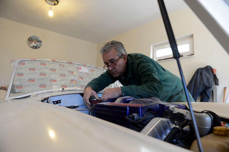 Antalya'da Ford Shelby Cobra'nın aynısını yapıldı