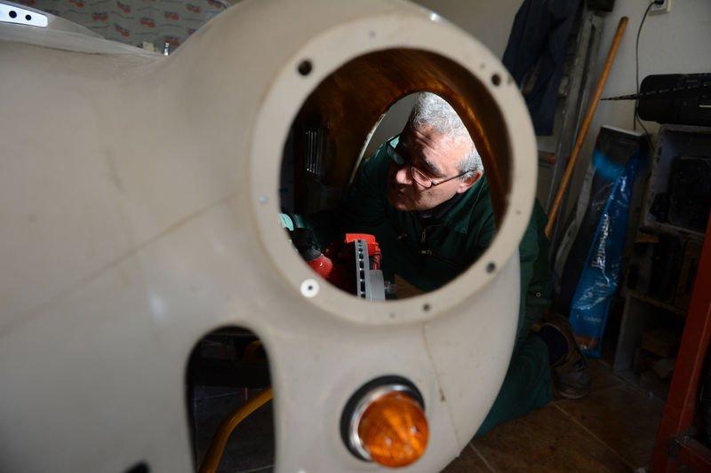 Antalya'da Ford Shelby Cobra'nın aynısını yapıldı