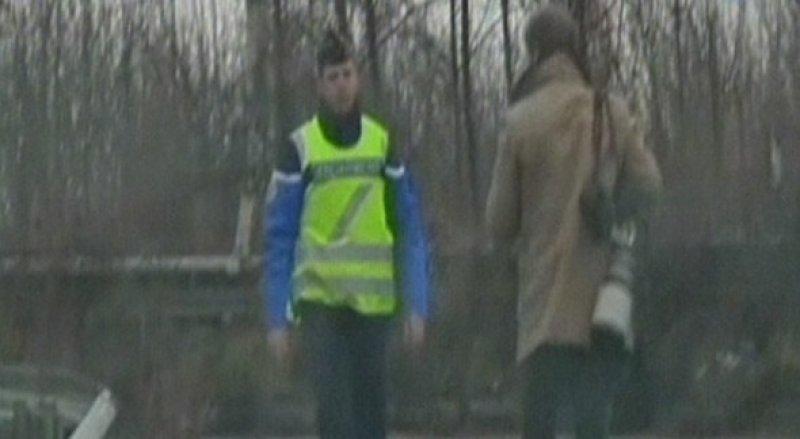 Charlie Hebdo zanlıları ile polis arasında kovalamaca