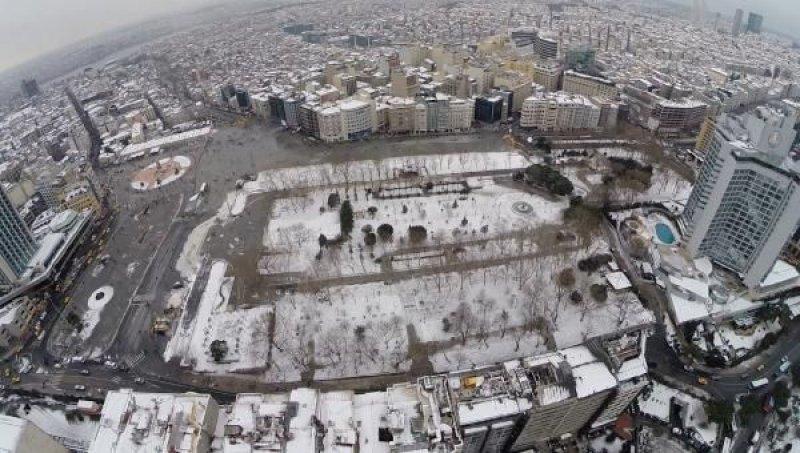 İstanbul beyaza büründü