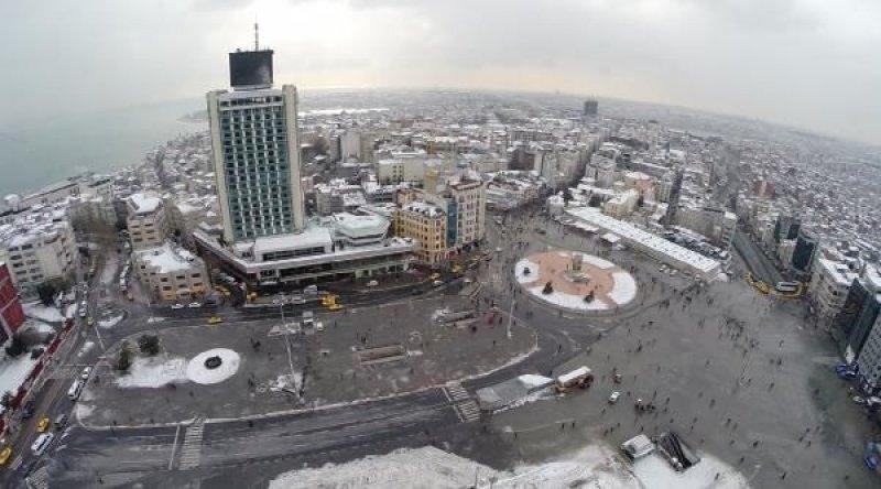 İstanbul beyaza büründü