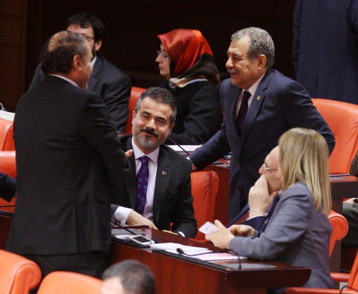 Meclis Genel Kurulu'nda yapılan oylamadan görüntüler