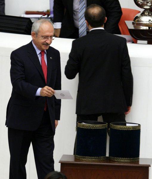 Meclis Genel Kurulu'nda yapılan oylamadan görüntüler