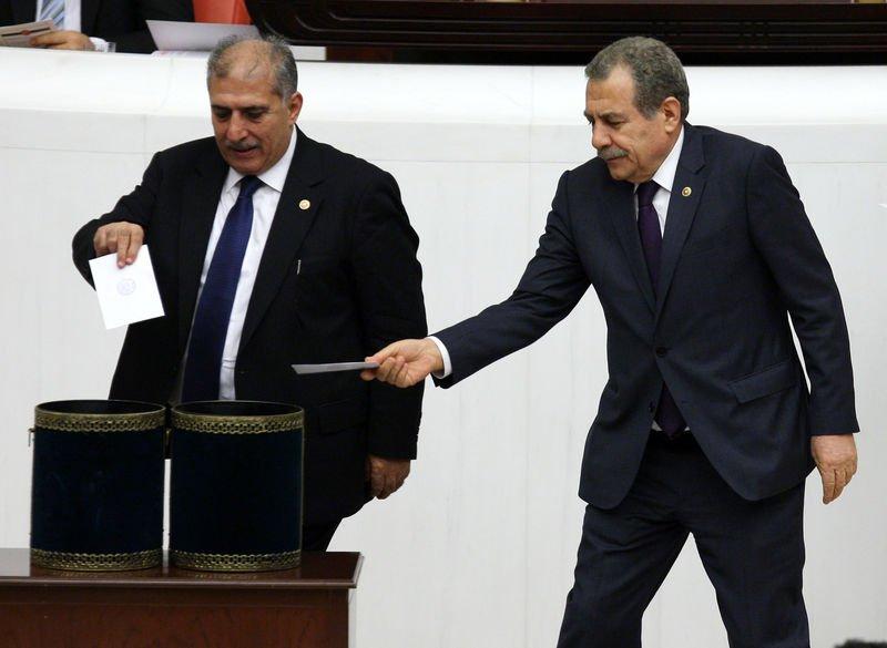 Meclis Genel Kurulu'nda yapılan oylamadan görüntüler