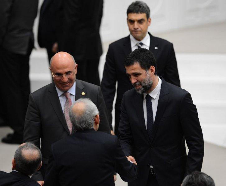 Meclis Genel Kurulu'nda yapılan oylamadan görüntüler