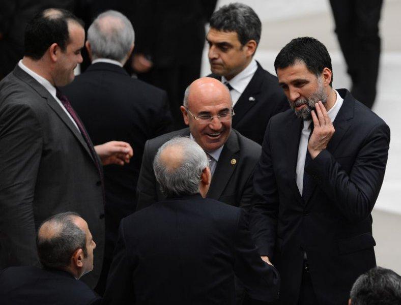 Meclis Genel Kurulu'nda yapılan oylamadan görüntüler